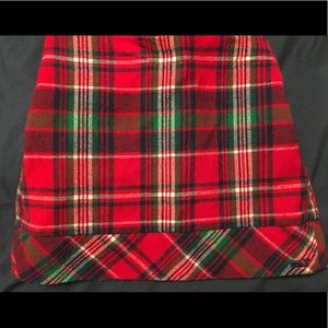 Vineyard Vines Christmas Plaid toddler Skirt